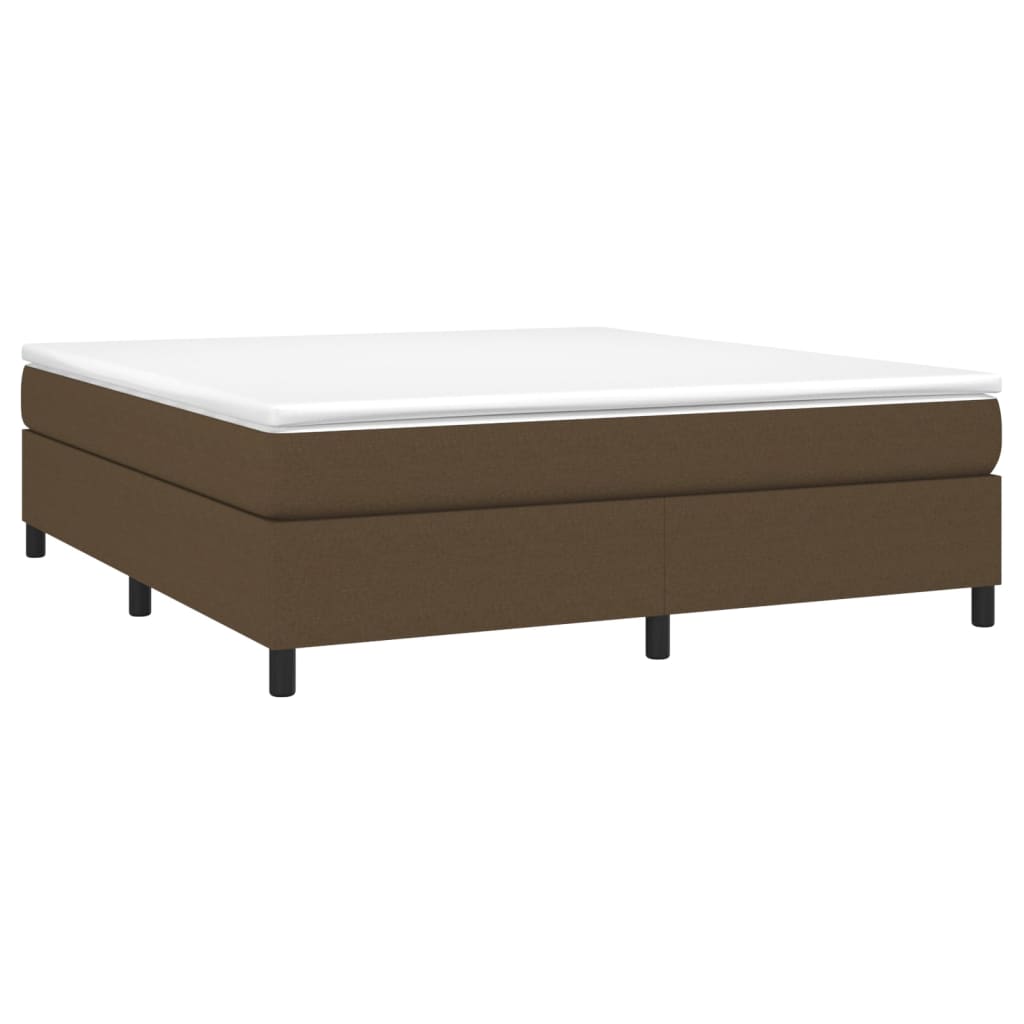 Sommier à lattes de lit avec matelas Marron foncé 180x200 cm - XIOS