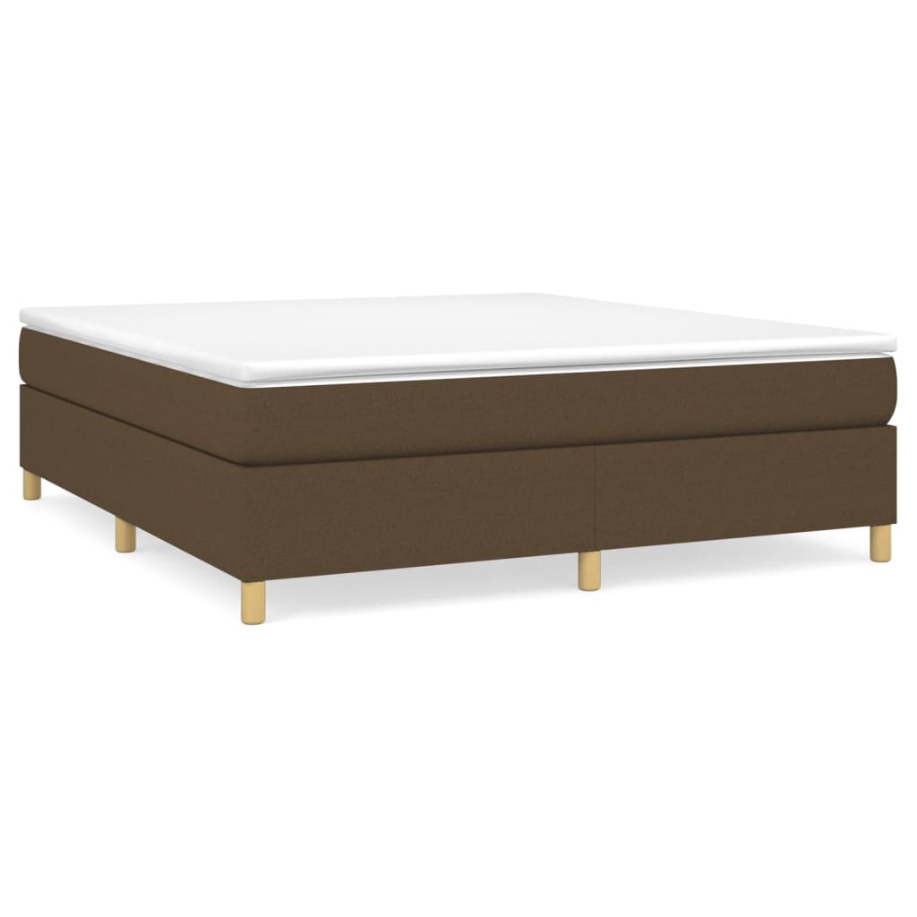 Sommier à lattes de lit avec matelas Marron foncé 180x200 cm - XIOS