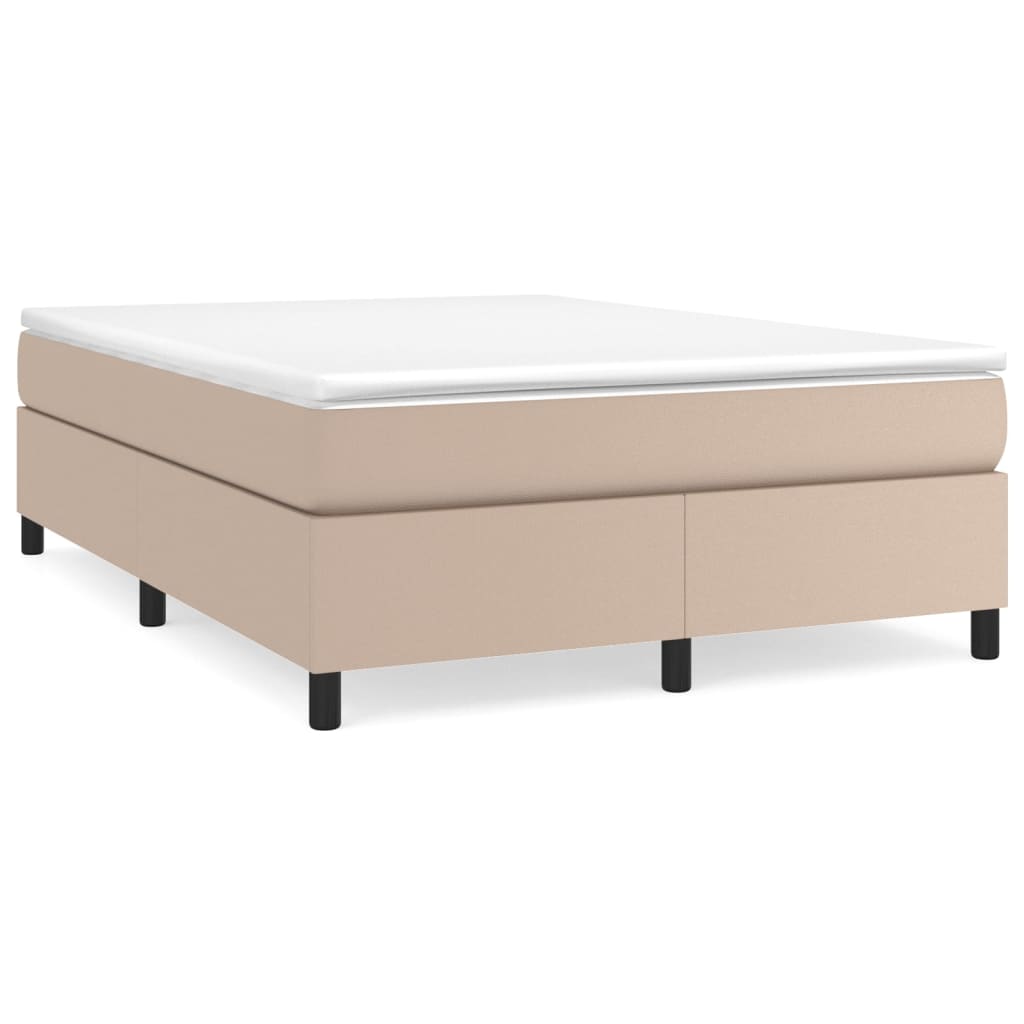 Sommier à lattes de lit avec matelas Cappuccino 140x200 cm - XIOS