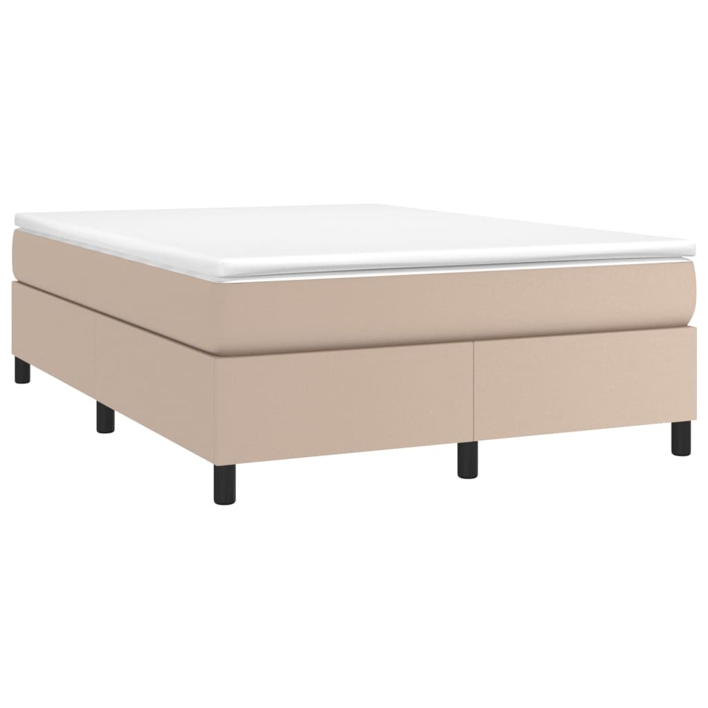Sommier à lattes de lit avec matelas Cappuccino 140x200 cm - XIOS