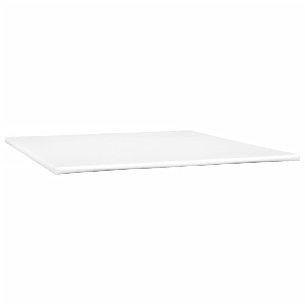 Sommier à lattes de lit avec matelas Noir 180x200 cm Velours - XIOS