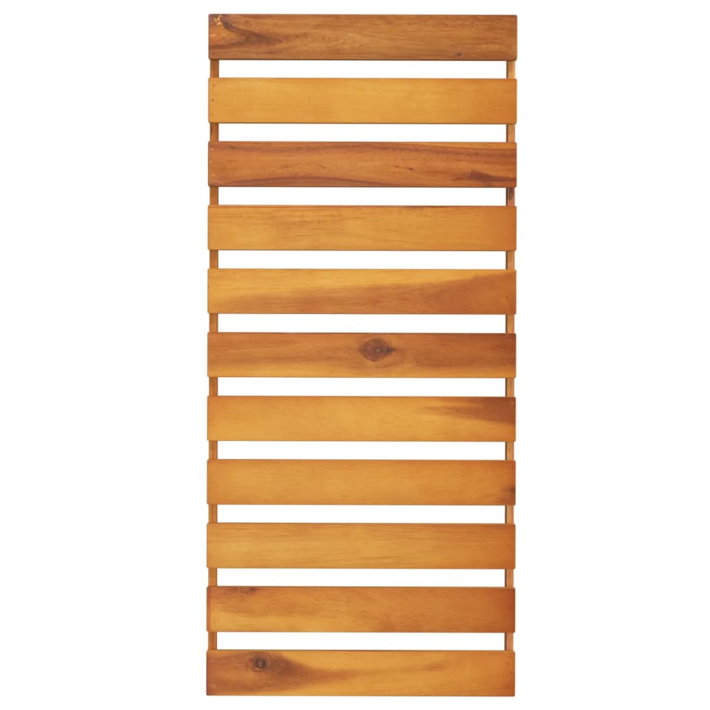 Étagère pliable à 3 niveaux Marron 70x31x63 cm Bois d'acacia - XIOS