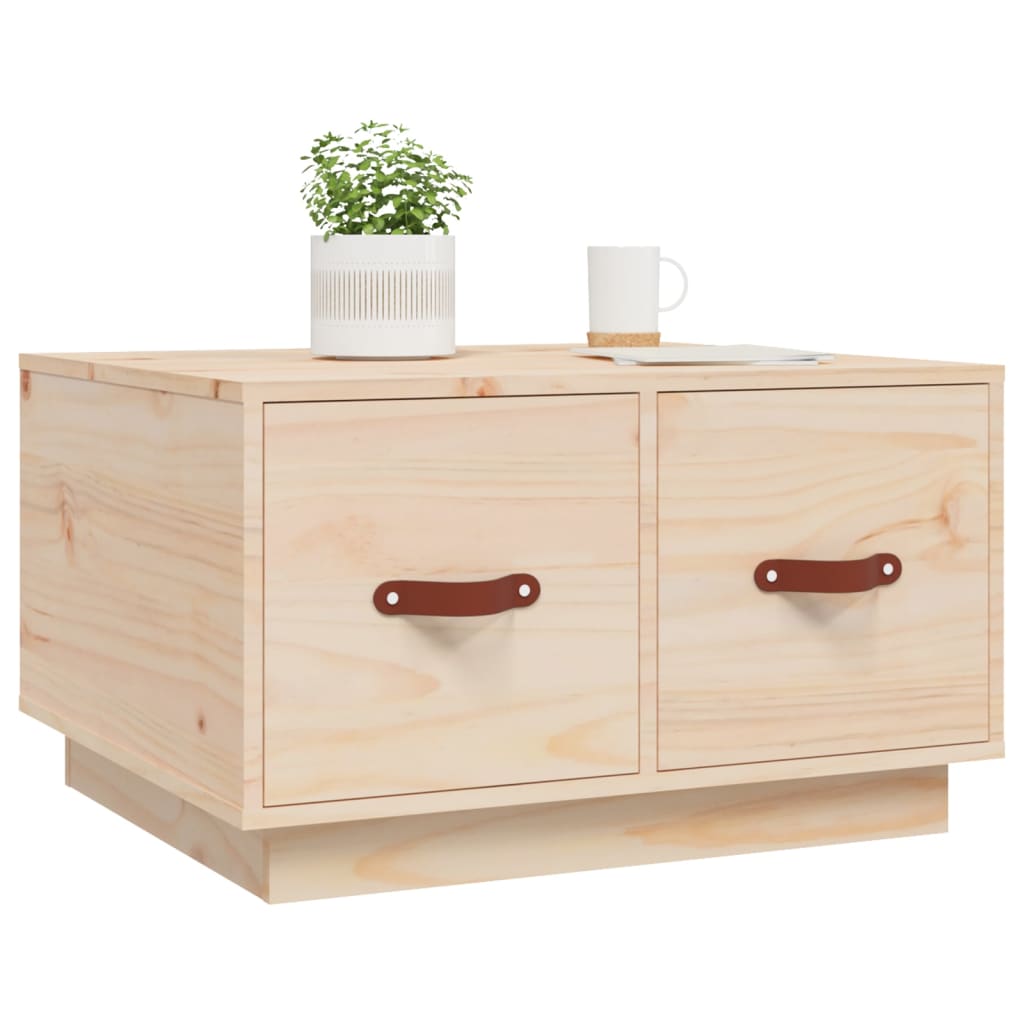 Table basse 60x53x35 cm Bois massif de pin - XIOS