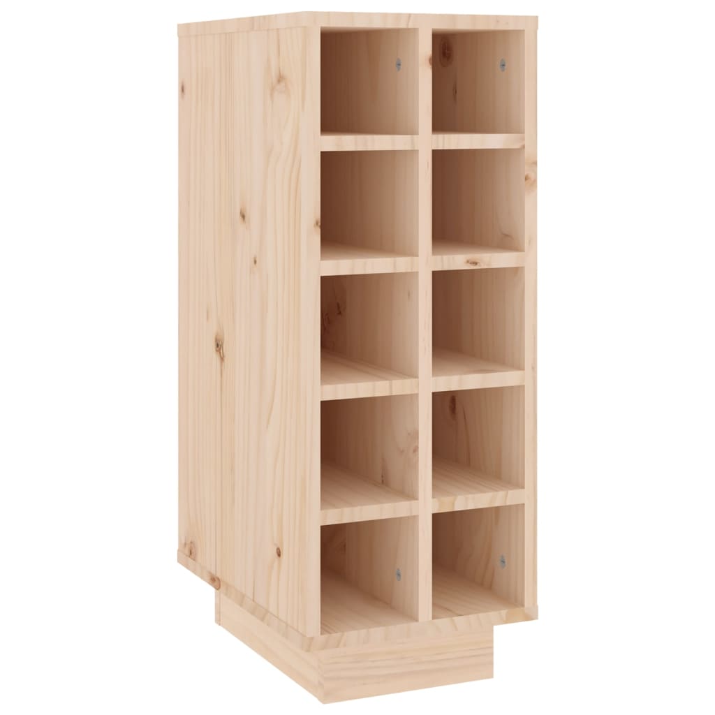 Armoire à vin 23x34x61 cm Bois de pin massif - XIOS