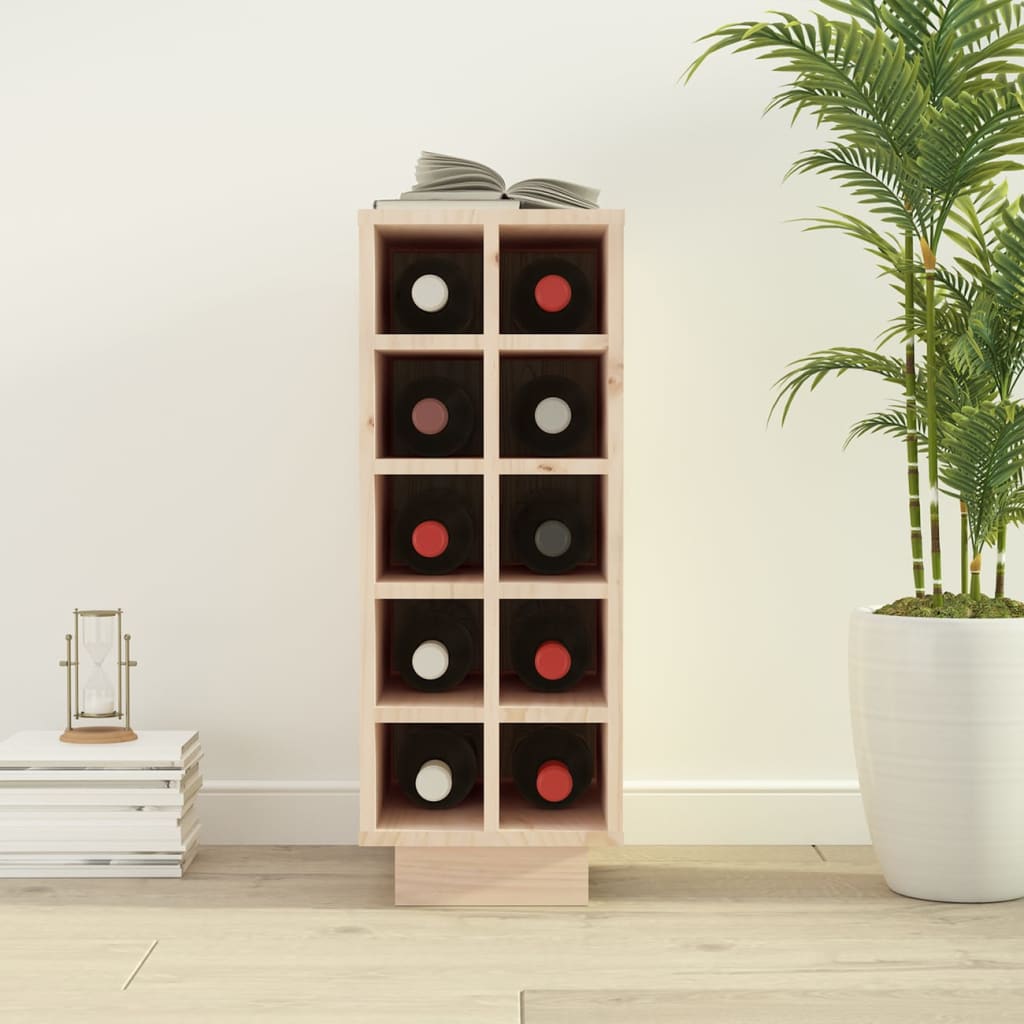 Armoire à vin 23x34x61 cm Bois de pin massif - XIOS