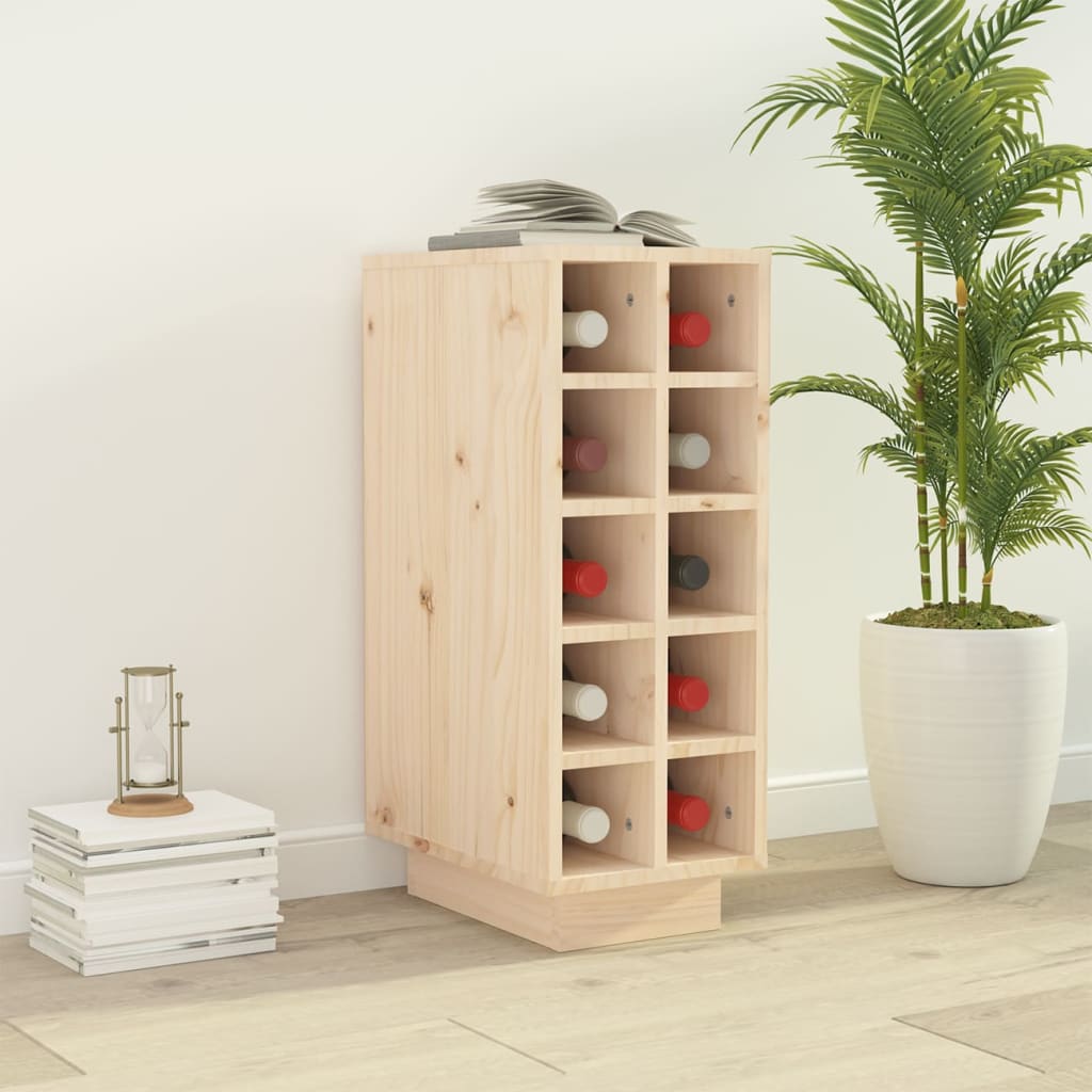 Armoire à vin 23x34x61 cm Bois de pin massif - XIOS