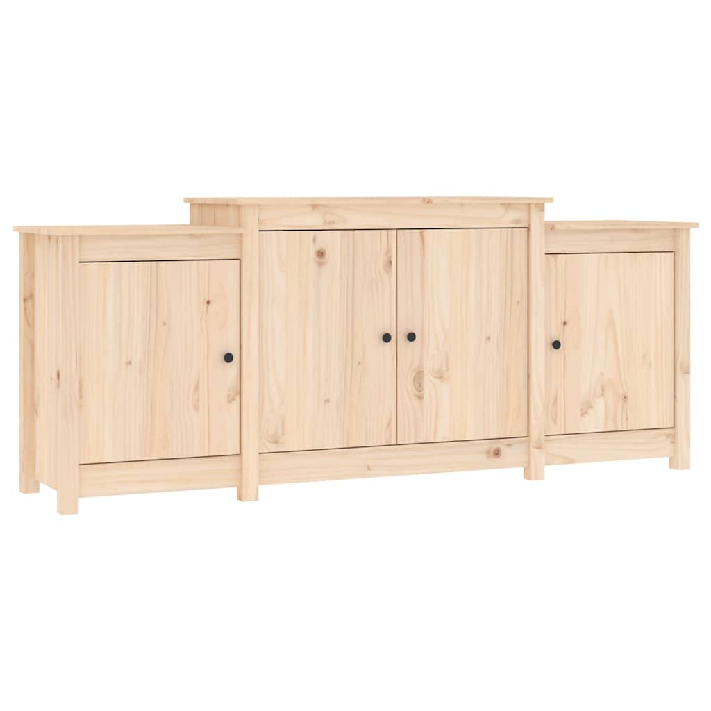 Buffet 164x37x68 cm Bois massif Pin