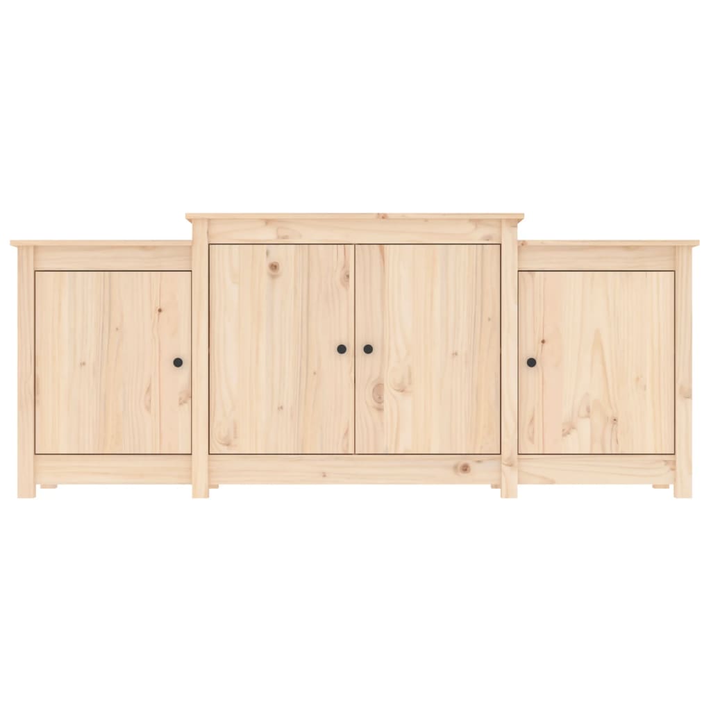 Buffet 164x37x68 cm Bois massif de pin - XIOS