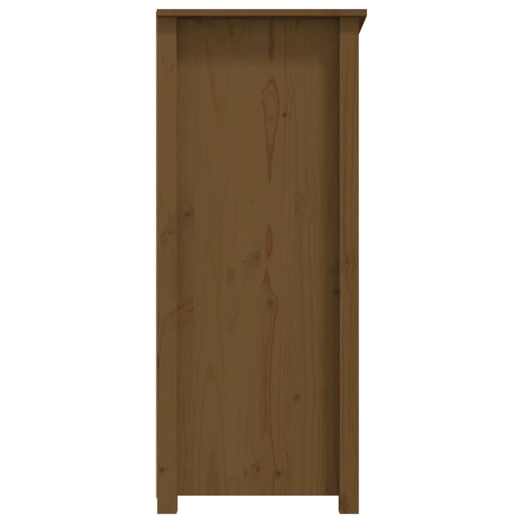 Buffet Marron miel 83x41,5x100 cm Bois massif de pin - XIOS