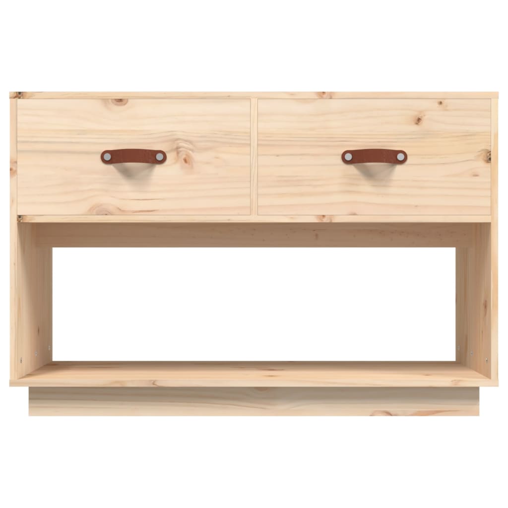 Meuble TV 90x40x60 cm Bois de pin massif - XIOS