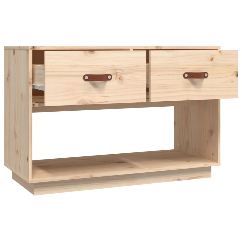 Meuble TV 90x40x60 cm Bois de pin massif - XIOS