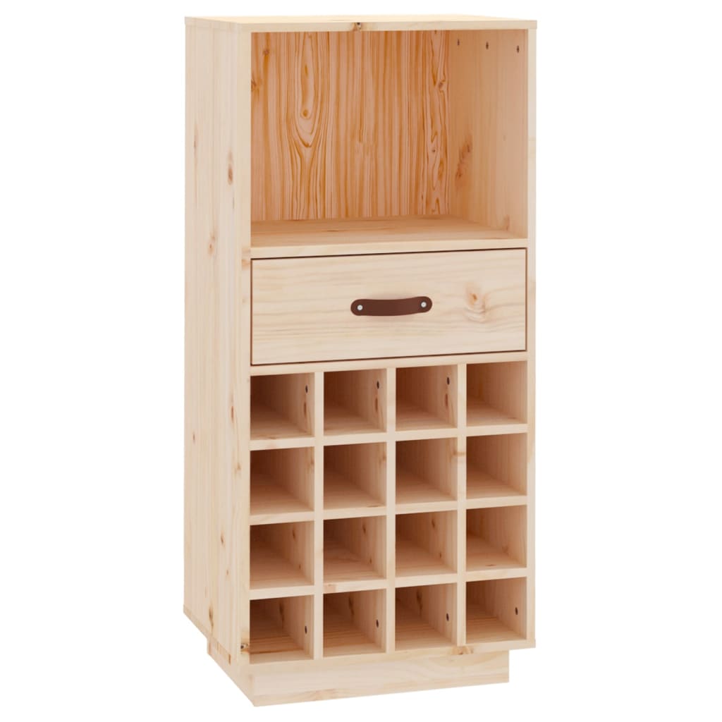 Armoire à vin 45x34x100 cm Bois de pin massif - XIOS