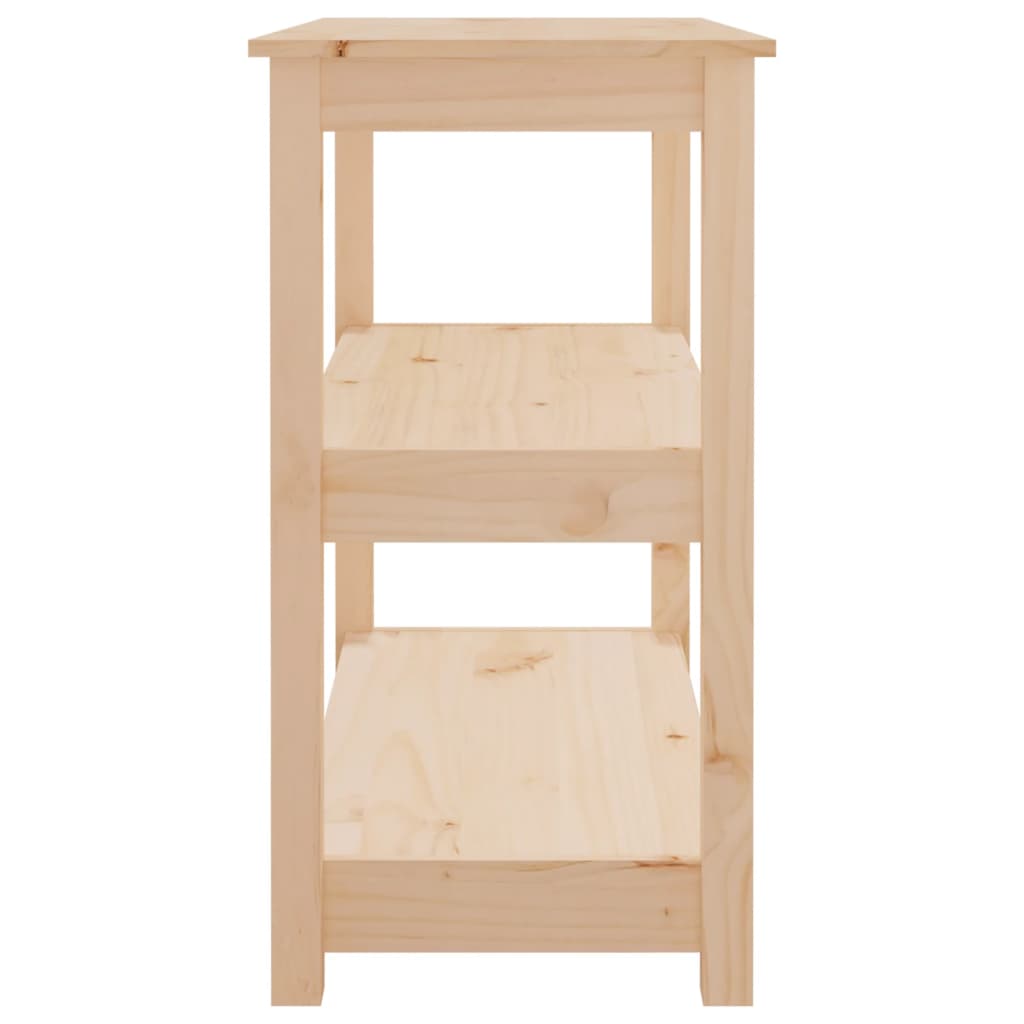 Table console 80x40x74 cm Bois massif de pin - XIOS