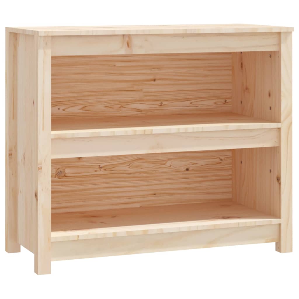 Bibliothèque 80x35x68 cm Bois de pin massif - XIOS