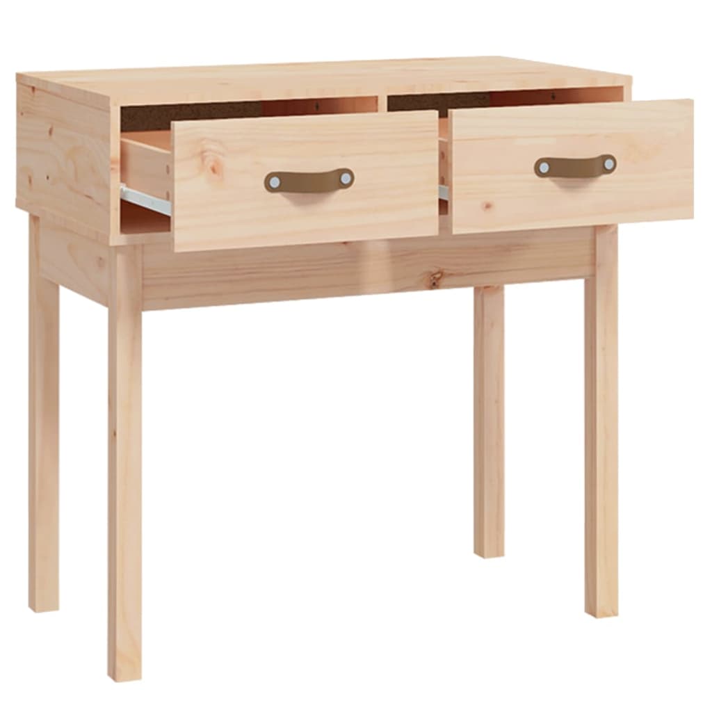 Table console 76,5x40x75 cm Bois massif de pin - XIOS