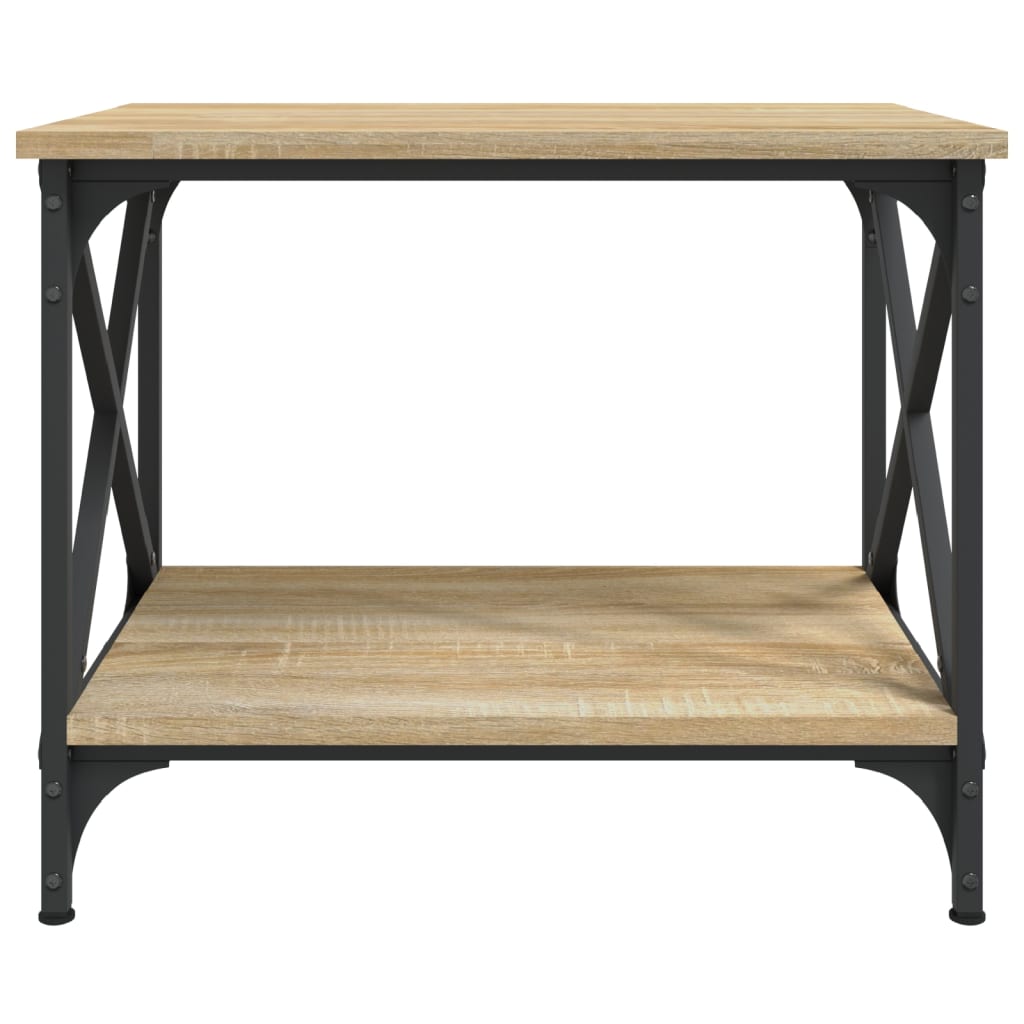 Table d'appoint Chêne sonoma 55x38x45 cm Bois d'ingénierie - XIOS