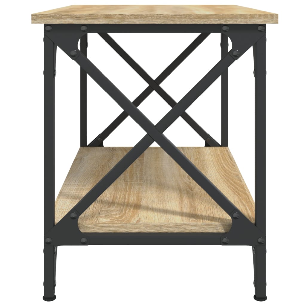 Table d'appoint Chêne sonoma 55x38x45 cm Bois d'ingénierie - XIOS