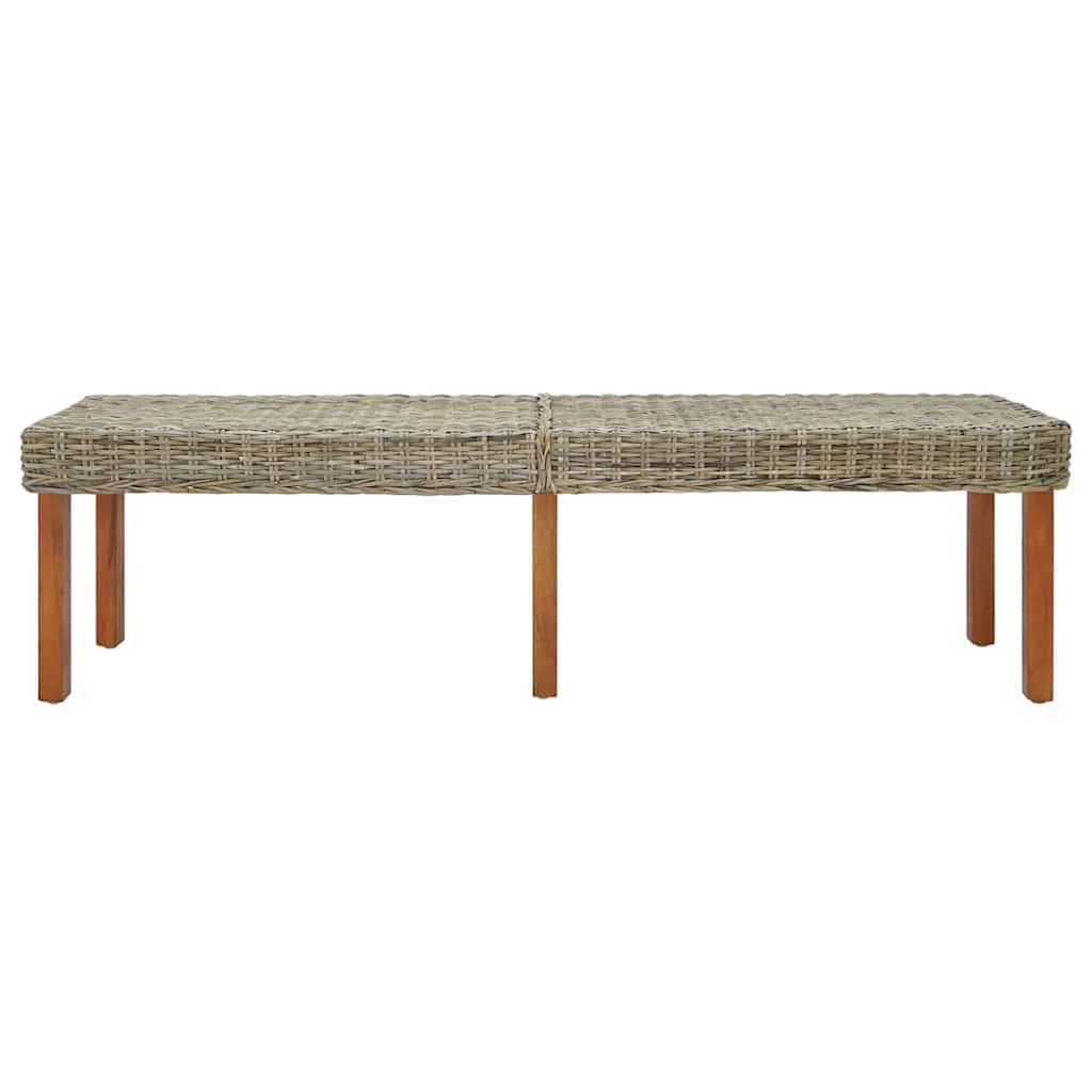 banc Beige 160 x 35 x 45 cm Bois de manguier massif - XIOS