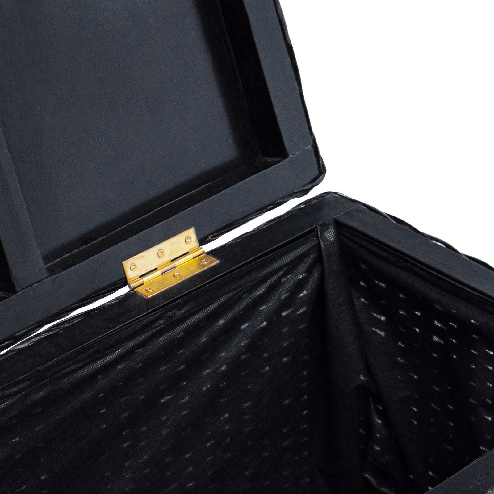 Boîte de rangement avec stockage Noir 110 x 35 x 45 cm - XIOS