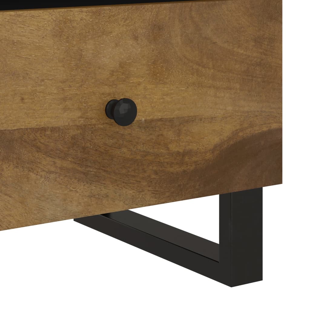 Table de chevet Bois de manguier solide et bois d'ingénierie - XIOS