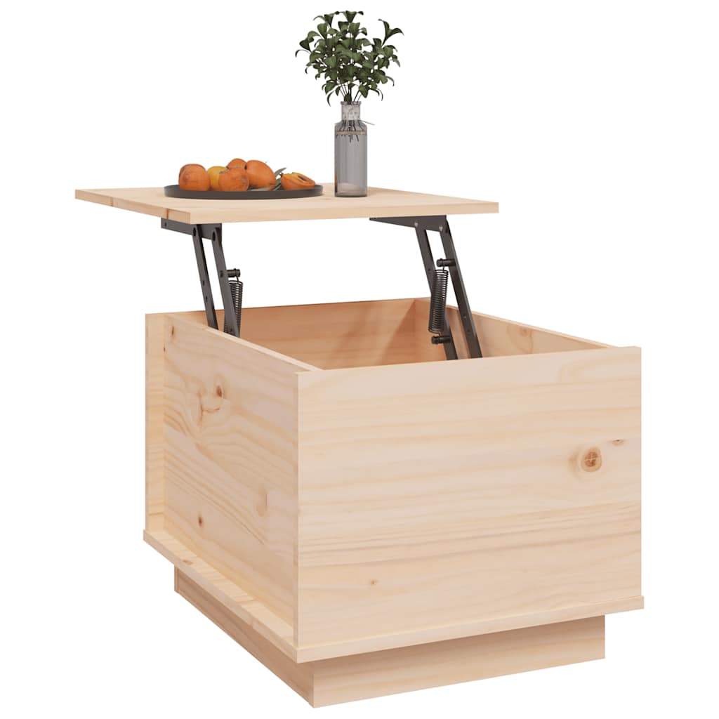 Table basse 40x50x35 cm Bois massif de pin - XIOS