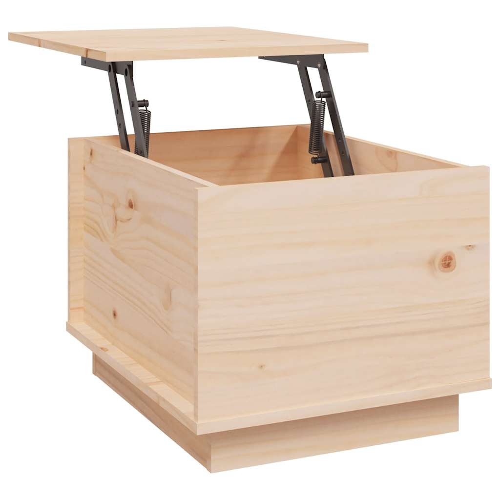 Table basse 40x50x35 cm Bois massif de pin - XIOS