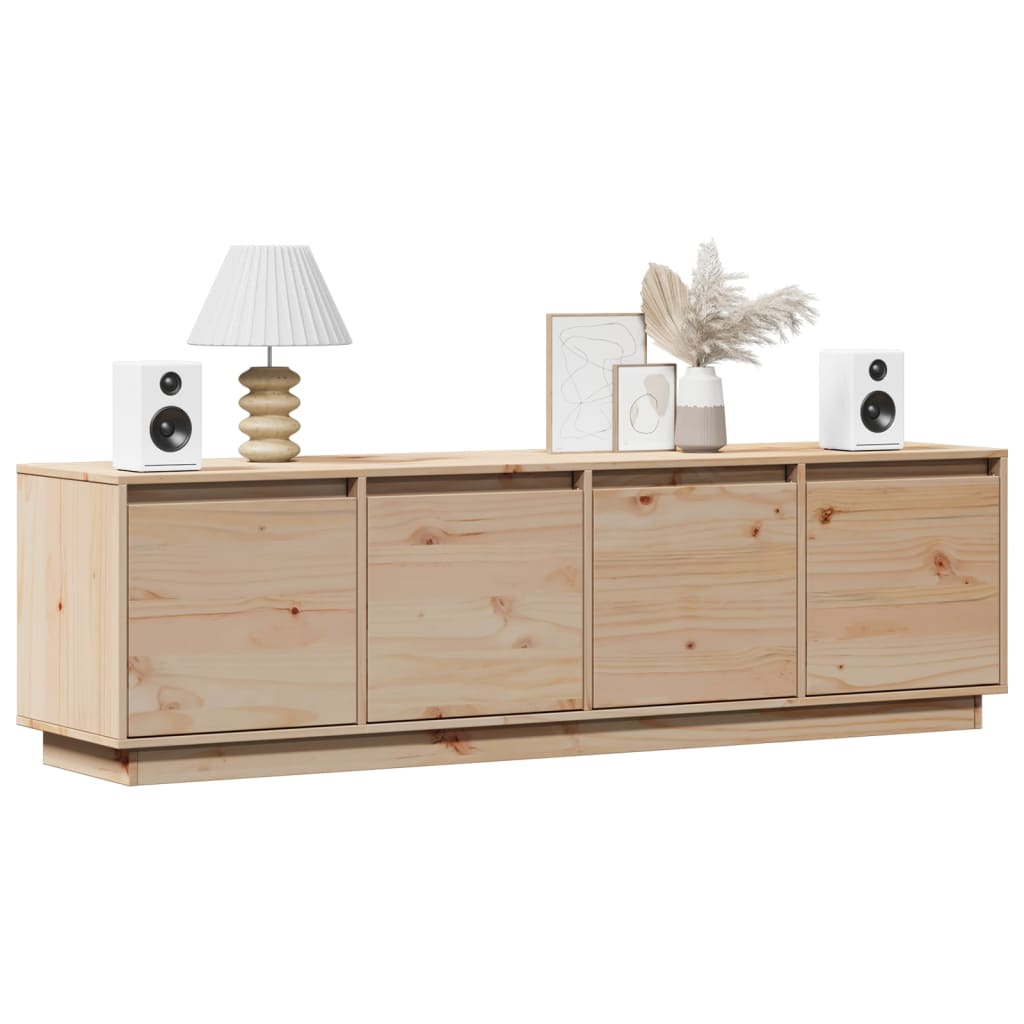 Meuble TV 156x37x45 cm Bois de pin massif - XIOS