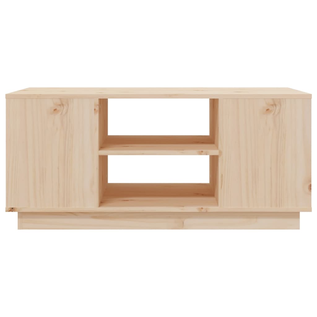Table basse 90x49x40,5 cm Bois massif de pin - XIOS