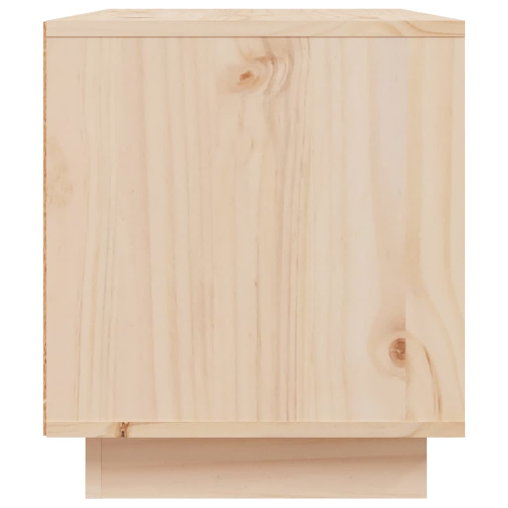 Meuble TV 80x35x40,5 cm Bois de pin massif - XIOS