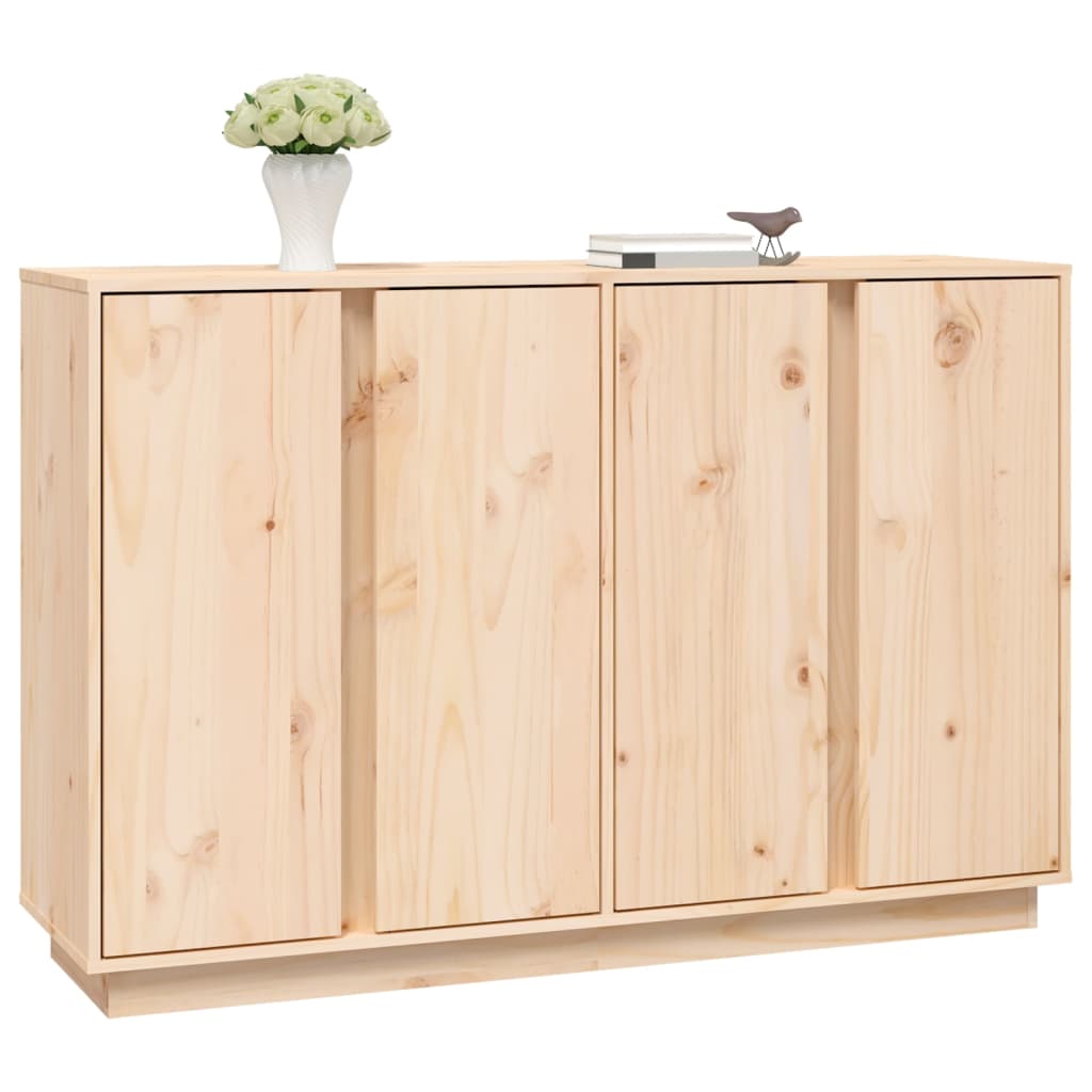 Buffet 120x35x80 cm Bois massif de pin - XIOS