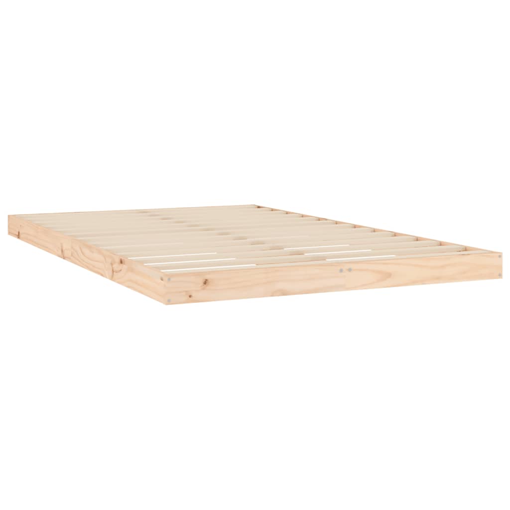 Cadre de lit sans matelas 120x200 cm bois de pin massif - XIOS