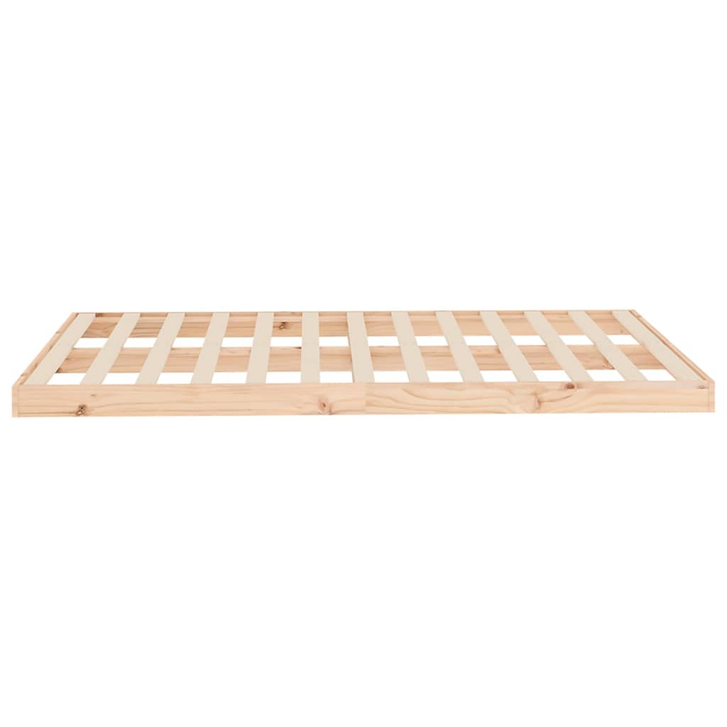 Cadre de lit sans matelas 120x200 cm bois de pin massif - XIOS