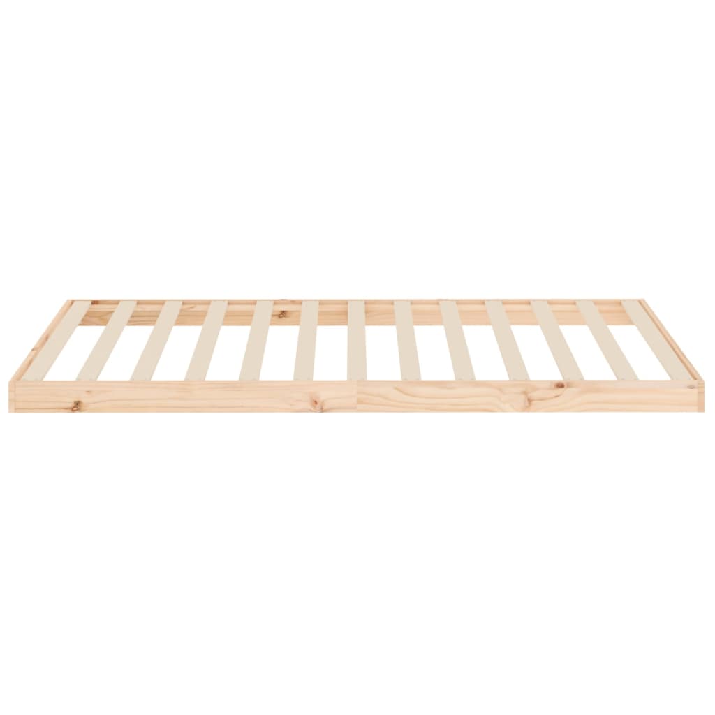 Cadre de lit sans matelas 100x200 cm bois massif de pin - XIOS