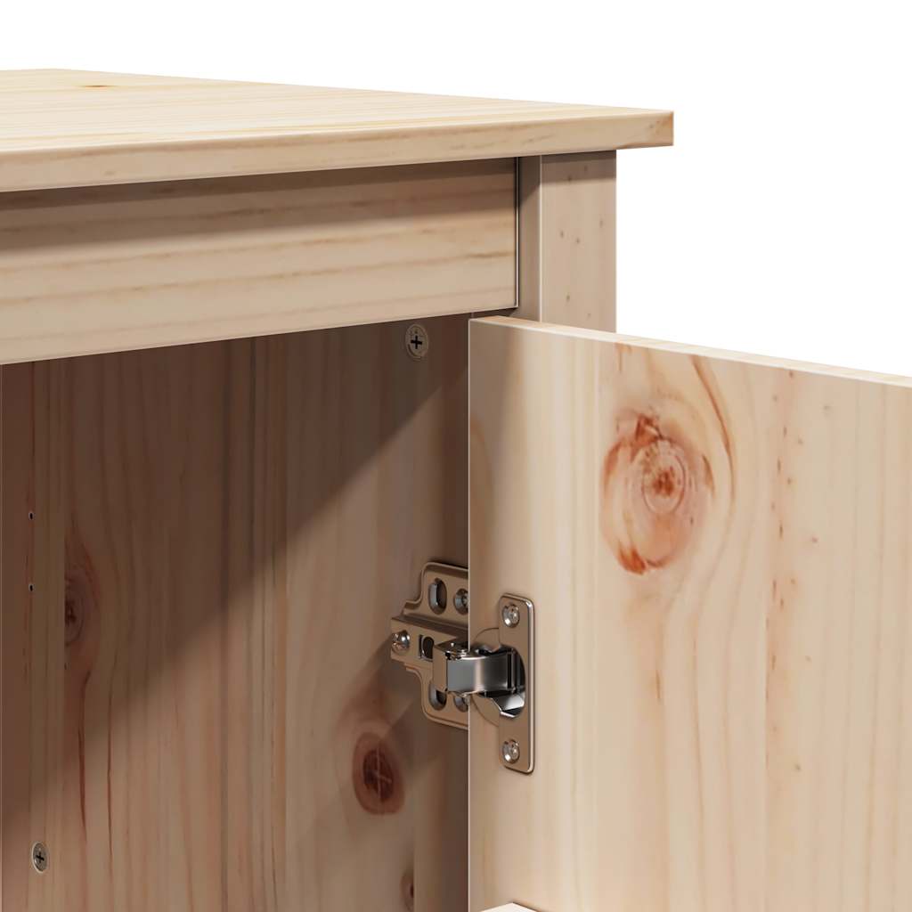 Buffet 83x41,5x100 cm Bois massif de pin - XIOS