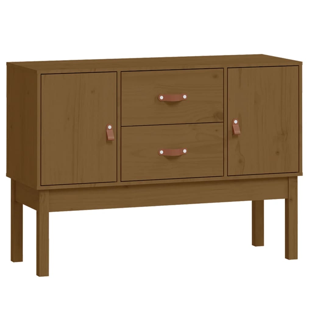 Buffet Marron miel 110x40x78 cm Bois massif de pin - XIOS