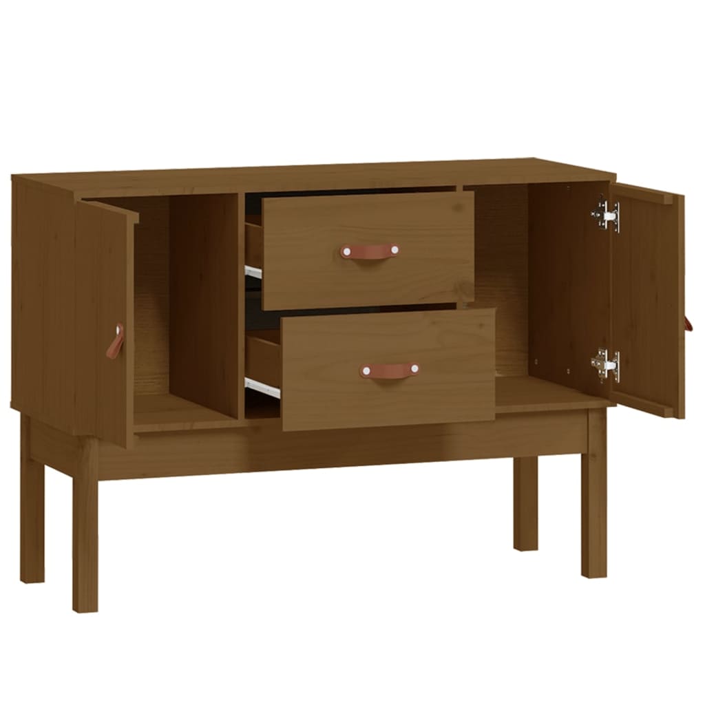 Buffet Marron miel 110x40x78 cm Bois massif de pin - XIOS