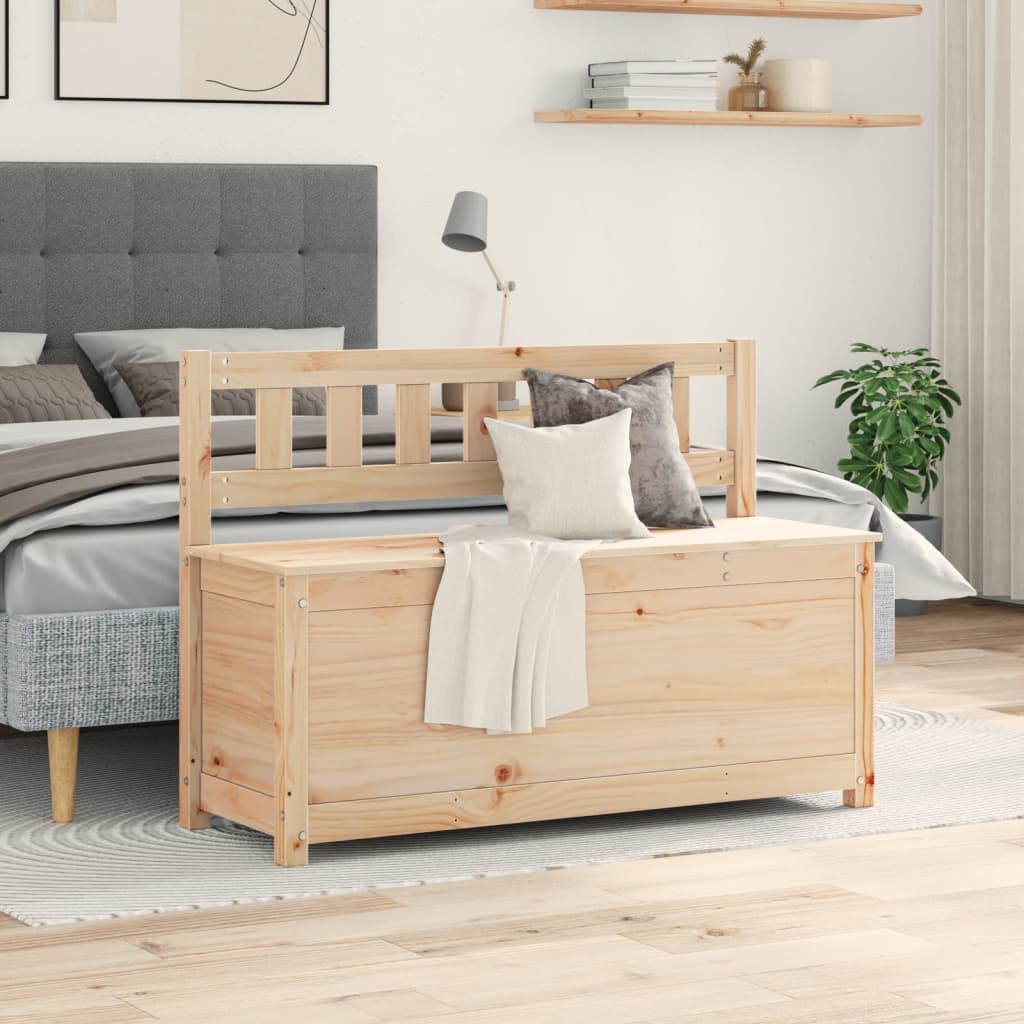 Banc 110x41x76,5 cm Bois de pin massif - XIOS
