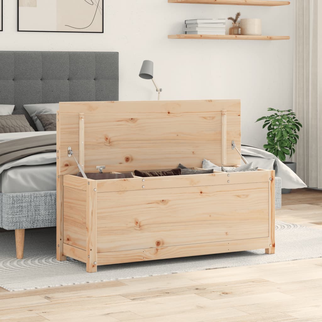 Banc 110x41x76,5 cm Bois de pin massif - XIOS