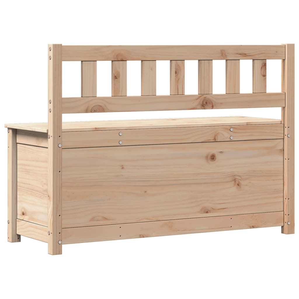 Banc 110x41x76,5 cm Bois de pin massif - XIOS