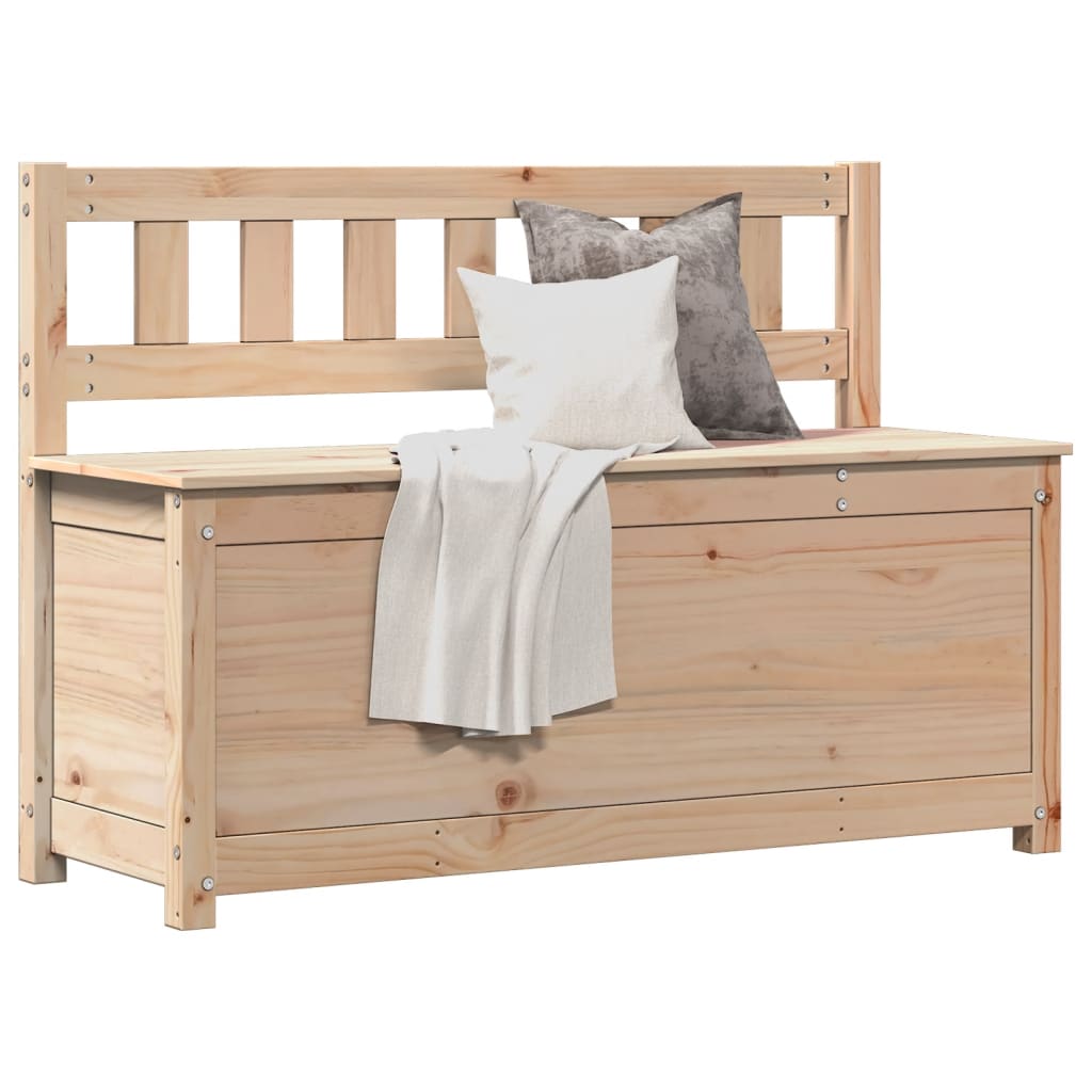 Banc 110x41x76,5 cm Bois de pin massif - XIOS