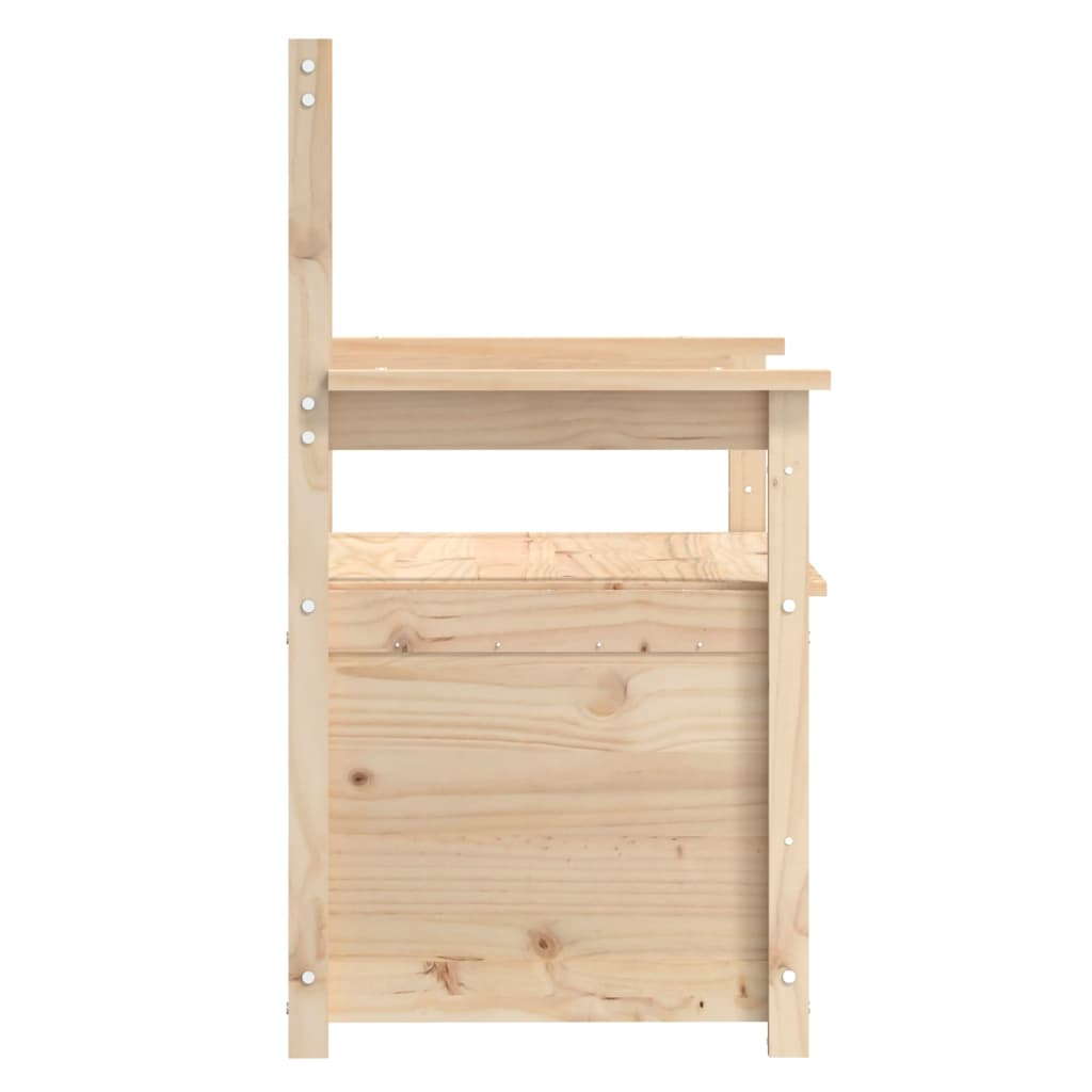 Banc 112,5x51,5x96,5 cm Bois de pin massif - XIOS