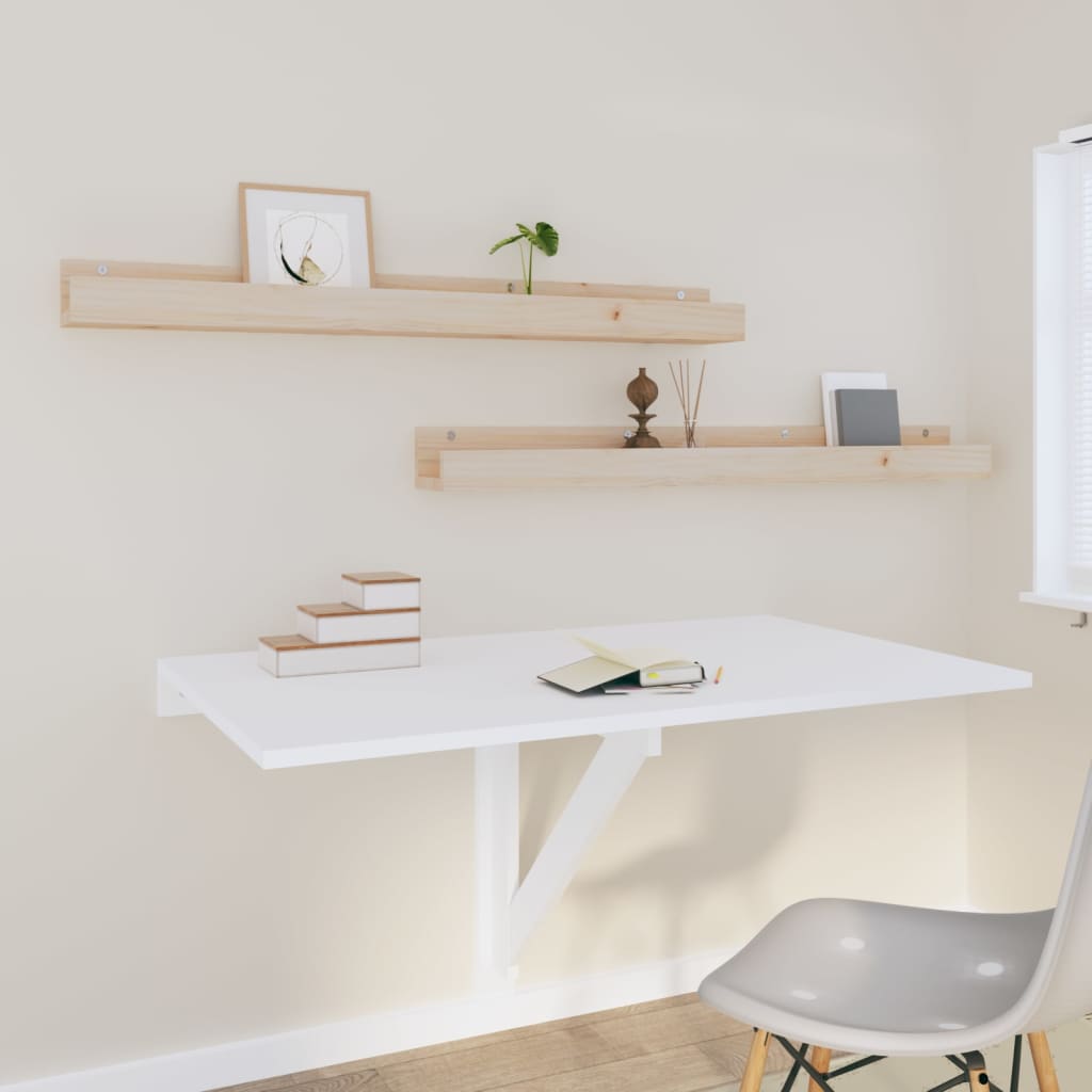 Étagères murales 2 pcs 110x12x9 cm Bois de pin massif - XIOS