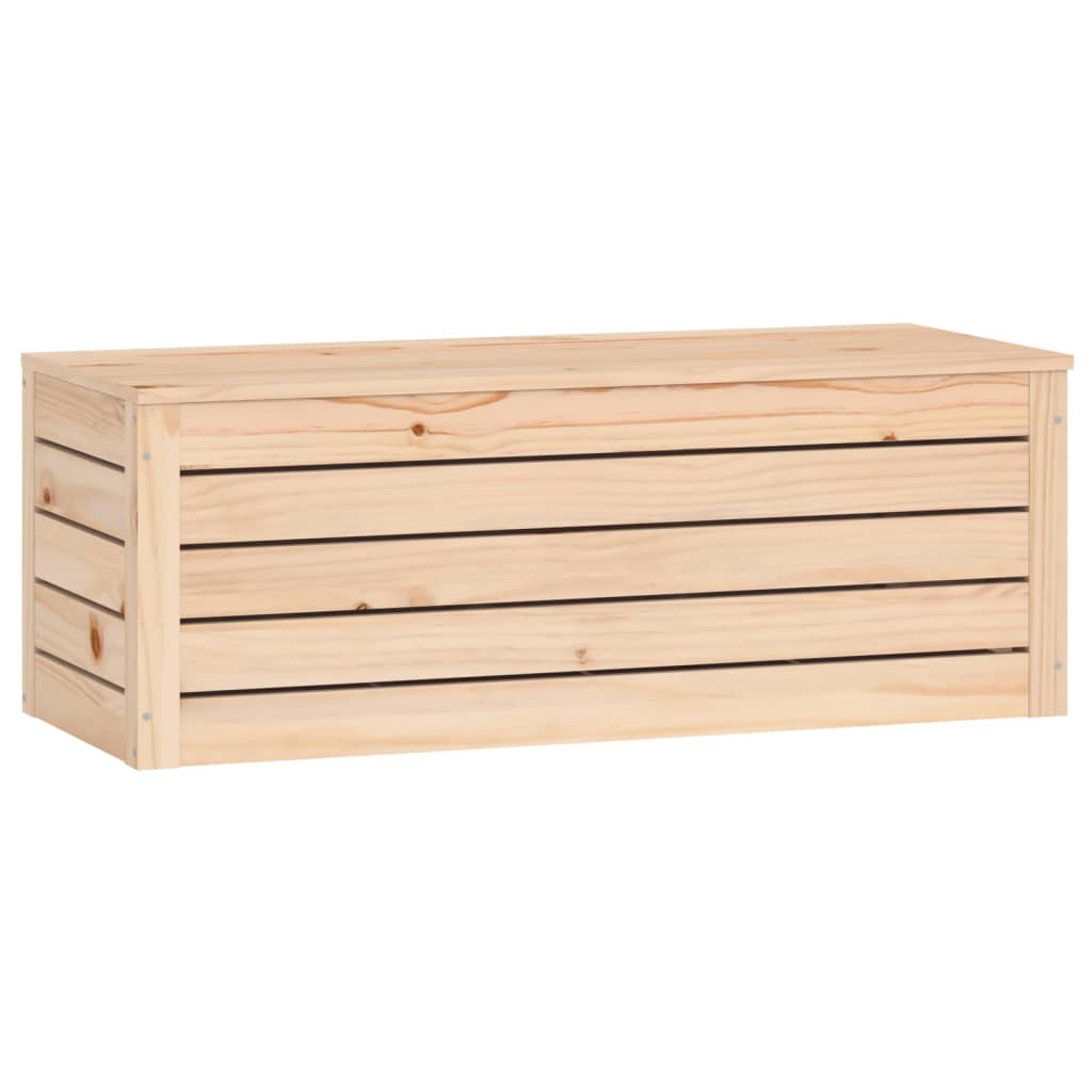 Boîte de rangement 89x36,5x33 cm Bois massif de pin - XIOS