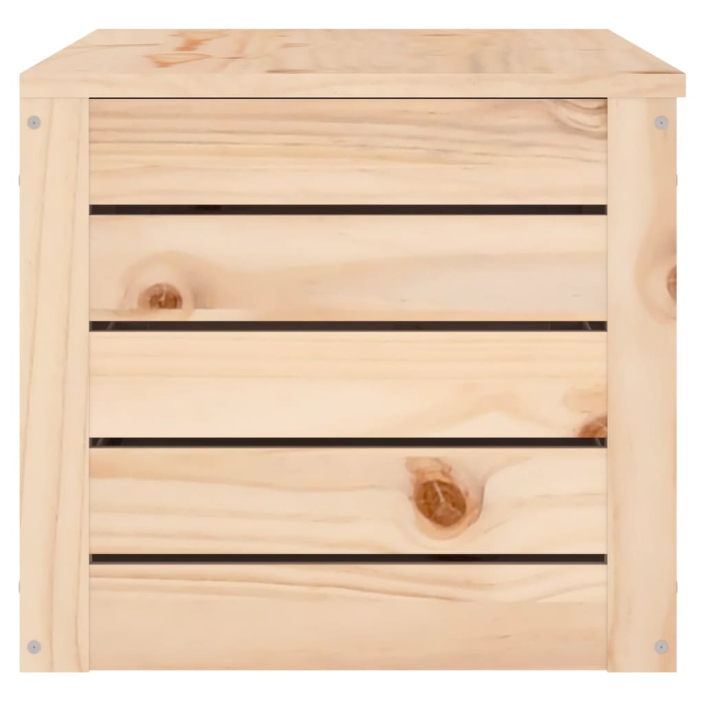 Boîte de rangement 89x36,5x33 cm Bois massif de pin - XIOS