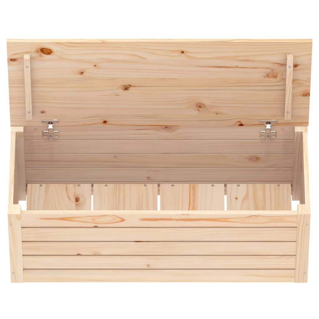 Boîte de rangement 89x36,5x33 cm Bois massif de pin - XIOS