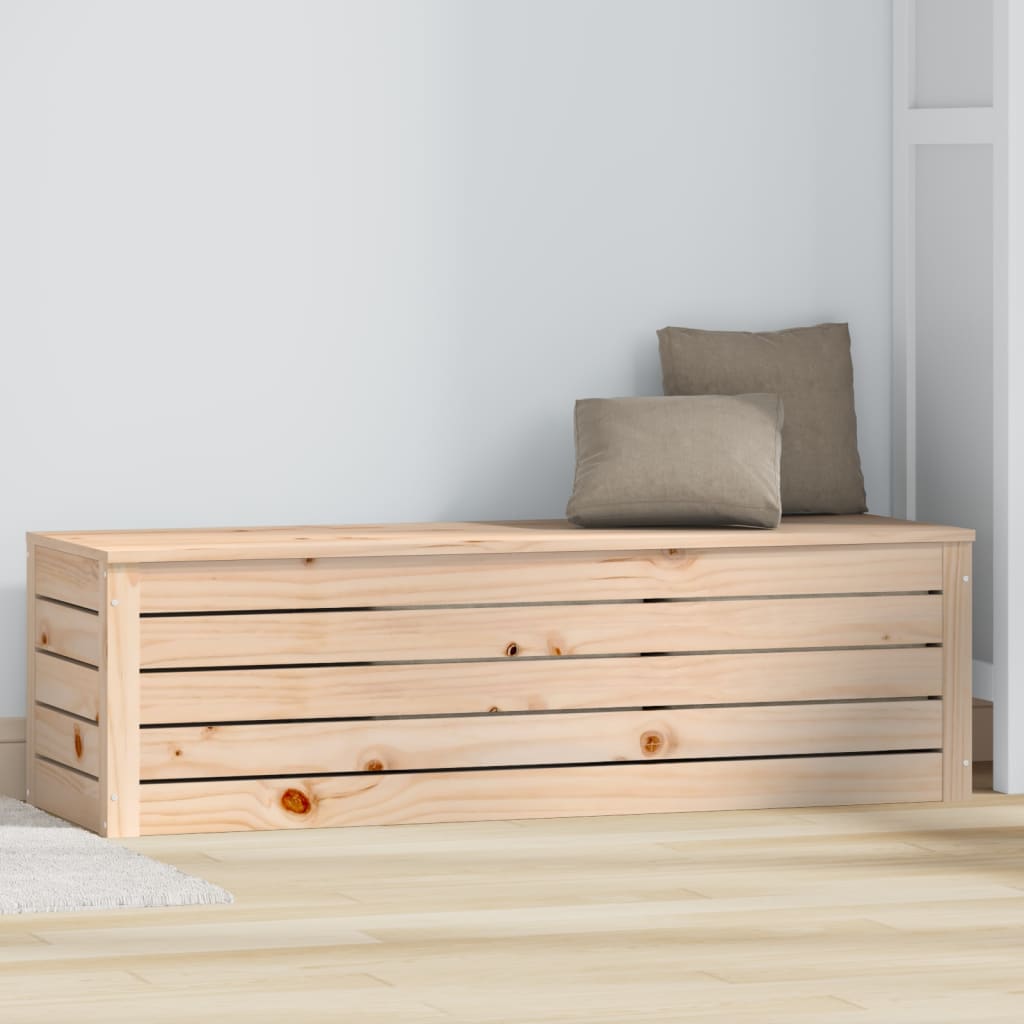 Boîte de rangement 109x36,5x33 cm Bois massif de pin - XIOS