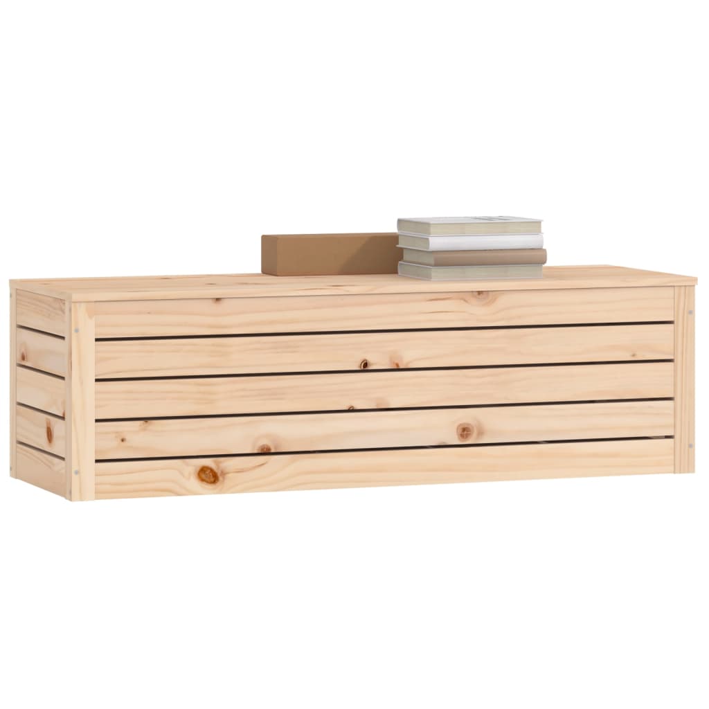 Boîte de rangement 109x36,5x33 cm Bois massif de pin - XIOS