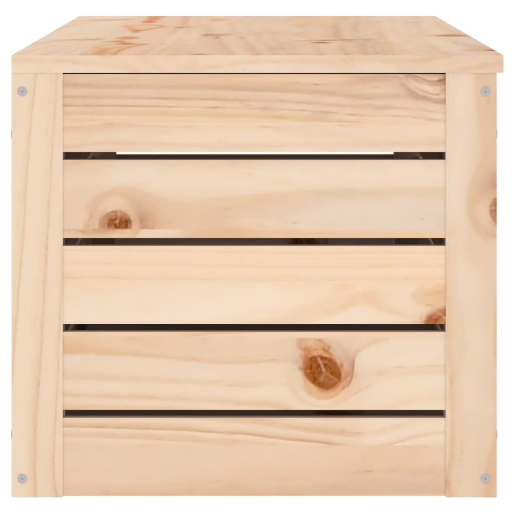 Boîte de rangement 109x36,5x33 cm Bois massif de pin - XIOS