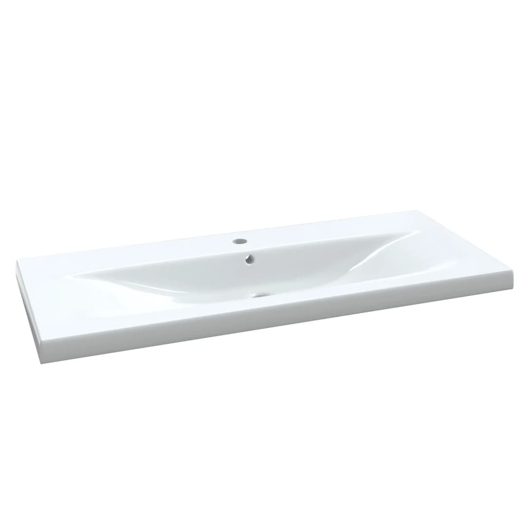 Ensemble de meubles de salle de bain 3 pcs Gris béton