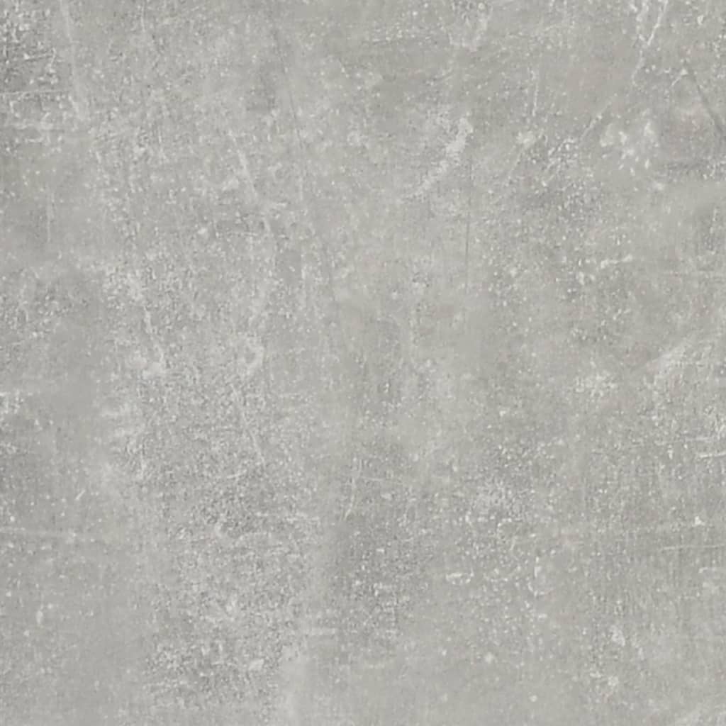 Ensemble de meubles de salle de bain 3 pcs Gris béton